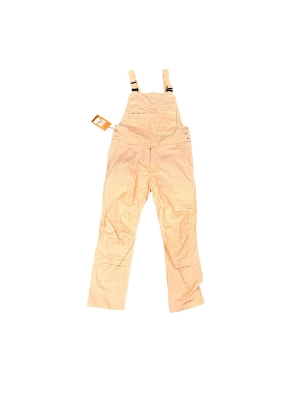 Men's LIVSN natural color flex canvas Overalls Standard 38x30
